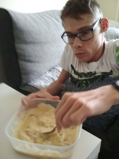 Kurczak w tempurze Rafała