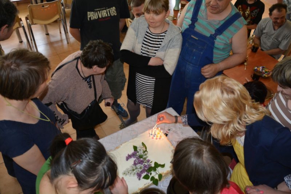 Urodziny uczestników i pożegnanie pracowników