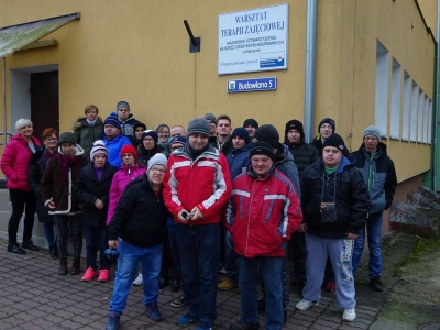 Goście z Hajn&oacute;wki w WTZ Kętrzyn