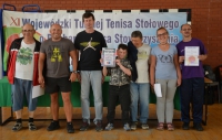 Turniej Tenisa Stołowego - zakończenie 2018