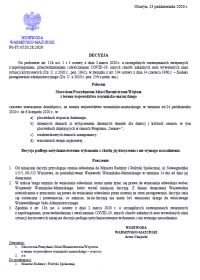 Decyzja Wojewody Warmińsko-Mazurskiego w sprawie czasowego zawieszenia działalności WTZ