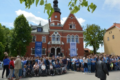 Kętrzyn zrobił wspólne zdjęcie z okazji 660 rocznicy powstania miasta