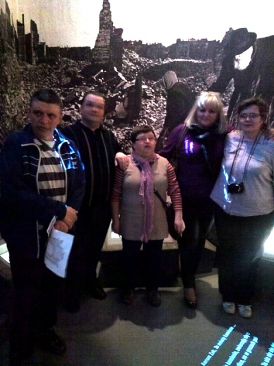 Wernisaż prac &quot;NIKIFORY&quot; 2015 i zwiedzanie Muzeum  Żydów  Polskich