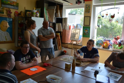 Zajęcia integracyjne z podopiecznymi Zakładu Poprawczego w Barczewie. Spotkanie czwarte.