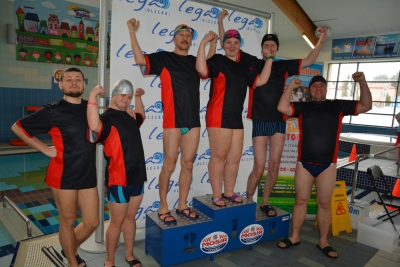 Zawody pływackie w Olecku