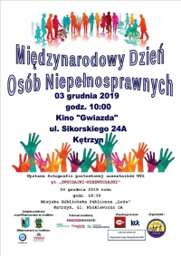 Międzynarodowy Dzień Os&oacute;b Niepełnosprawnych 2019
