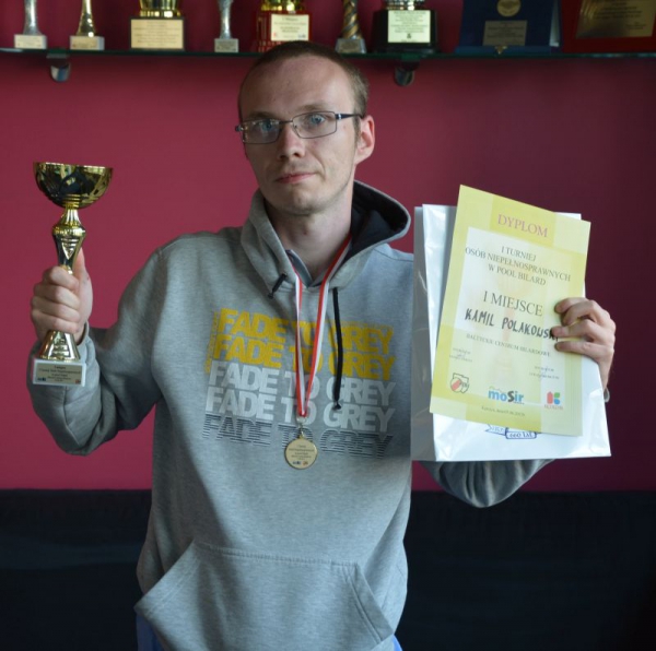I Turniej Osób Niepełnosprawnych w pool bilard Bałtyckie Centrum  Bilardowe  2017