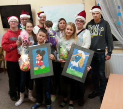 Mikołajki w Powiatowym Domu Dziecka w  Kętrzynie 2017
