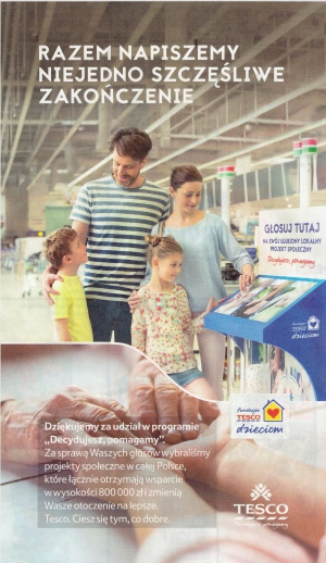 &quot;Decydujesz, pomagamy&quot; - program TESCO POLSKA