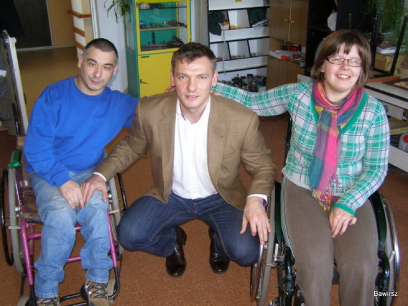 Odwiedziny Posła RP Pawła Papke w Warsztacie