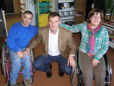 Odwiedziny Posła RP Pawła Papke w Warsztacie