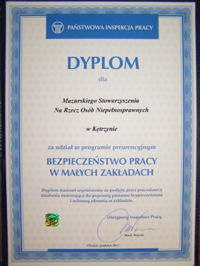 Dyplom PIP