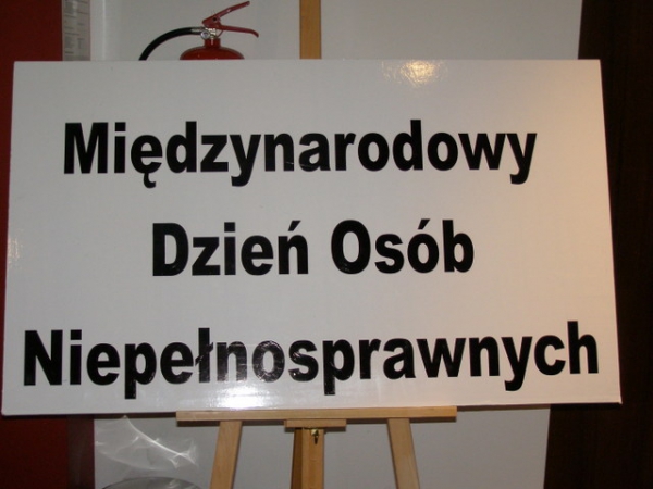 Międzynarodowy Dzień Osób Niepełnosprawnych 2015